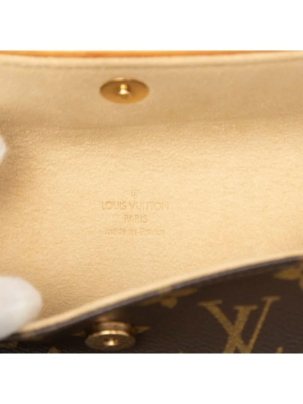 Louis Vuitton Monogram Pochette Florentine Belt Bag Shoulder Back Brown Leather